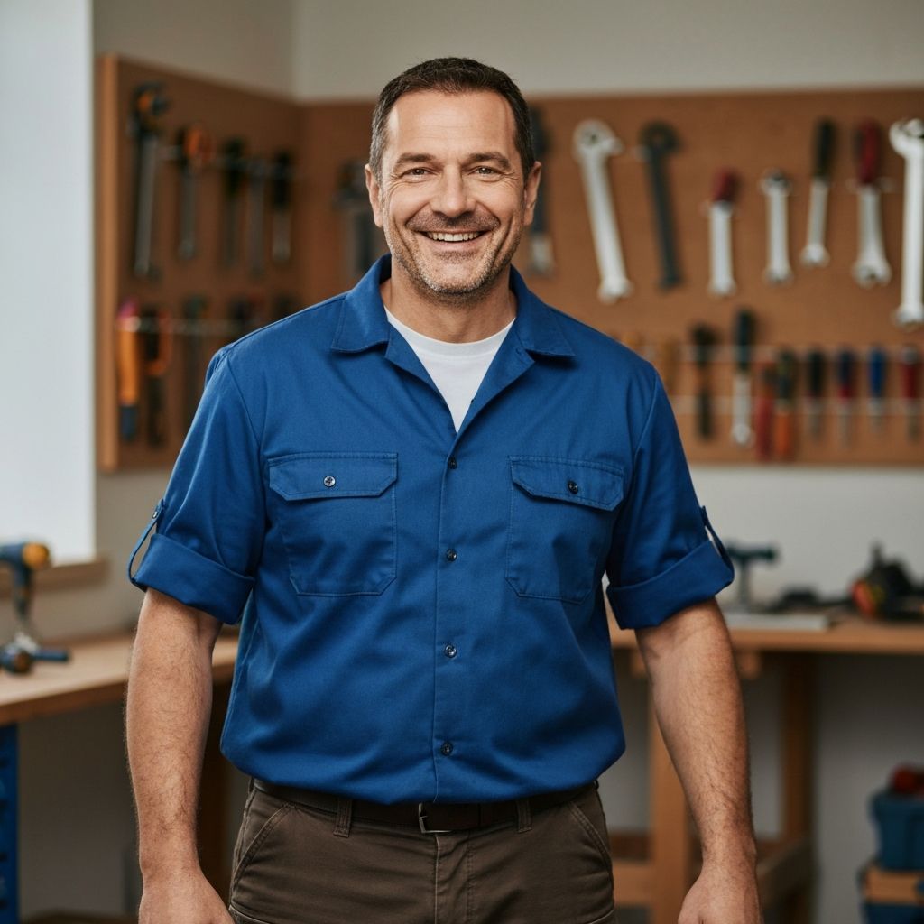 Professional working